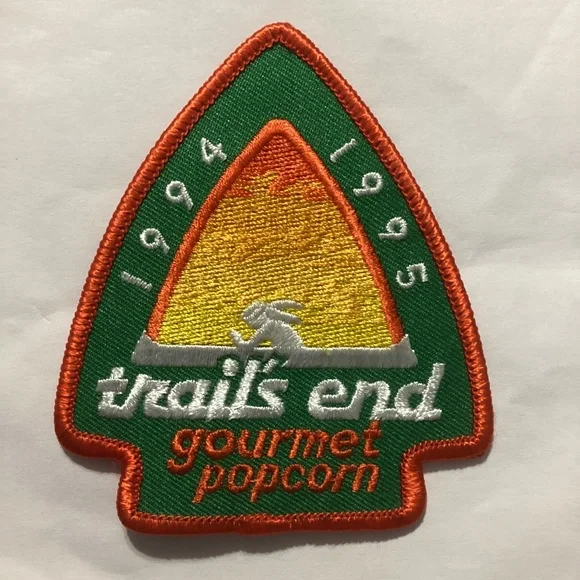 Vintage 1994 1995 Boy Scouts of America Trails End Gourmet Popcorn Patch - Picture 1 of 2